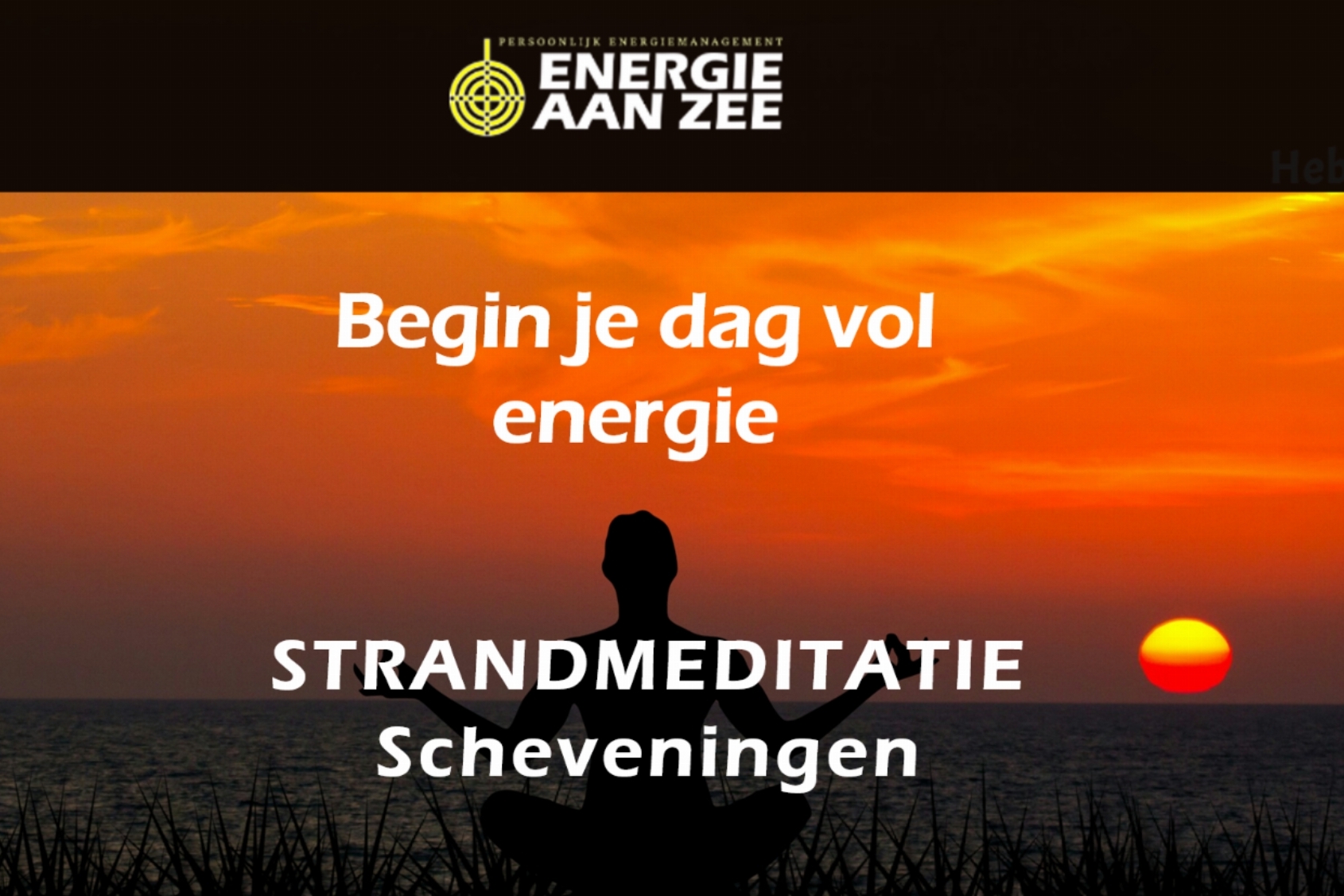 Energie aan zee - Strandmeditatie